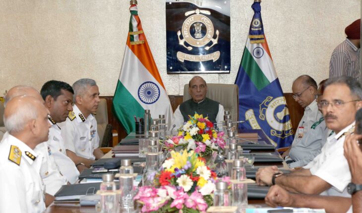 Maritime preparedness in ever-changing global situation must to safeguard national interest: Rajnath Singh