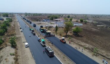 Guinness World Record- NHAI lays 75 km of bituminous concrete on NH53 in just 105 hrs